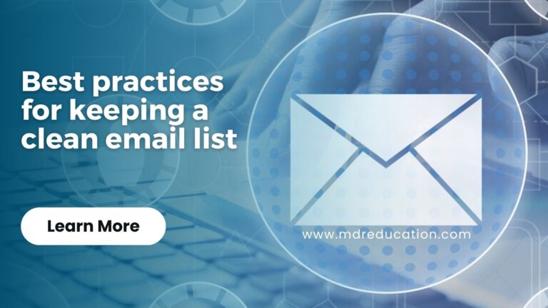 5 Key Reasons Why Marketers Should Maintain a Clean Email List