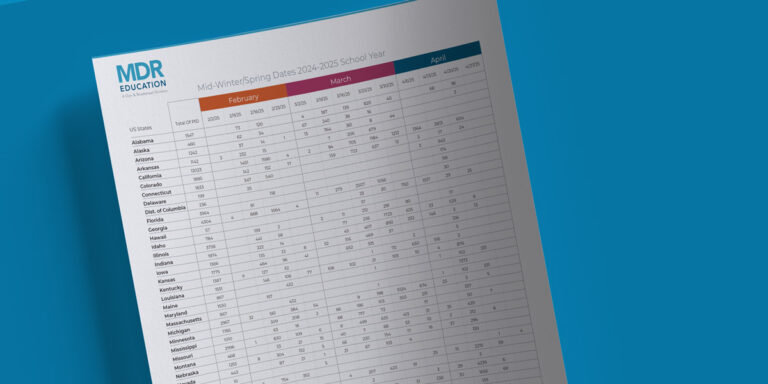 Public School Mid-Winter/Spring Break Dates in the United States